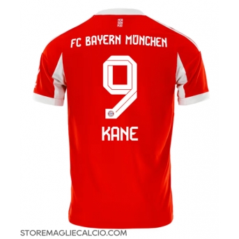 Bayern Munich Harry Kane #9 Maglia Gara Casa Repliche 2025-26 Maniche Corte